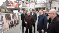 Беслан Эшба посетил фотовыставку, посвящённую 75-летию Сергея Багапш