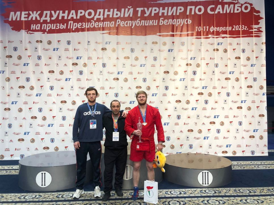 Саид Адлейба и Инал Гаделия стали победителями турнира по самбо на призы президента Республики Беларусь
