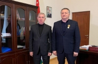 Мэр Сухума награжден медалью «30 лет Приднестровской Молдавской Республике»