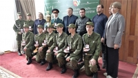 Беслан Эшба принял сборную команду Сухума, победившую в XVI республиканской военно-спортивной игре «Аиааира»