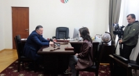 Интервью главы Администрации г. Сухум Беслана Эшба Абхазскому телевидению