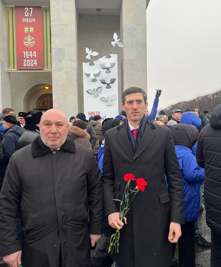 Председатель СГС Дмитрий Осия принял участие в торжествах, посвященных 80-й годовщине освобождения Ленинграда от блокады