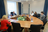 Глава Архангельска встретился с делегацией Управления по делам молодежи и спорта Администрации Сухума