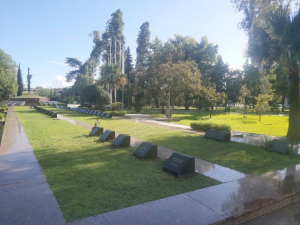 В парке Славы в Сухуме проводятся ремонтно-восстановительные работы