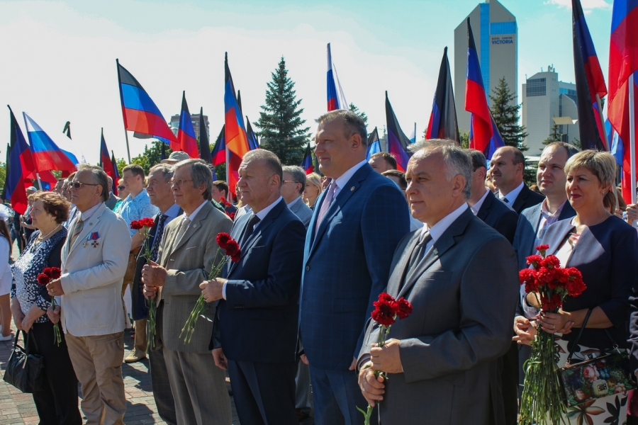 Делегация Сухума приняла участие в торжественных мероприятиях к Дню Донецка (фото)