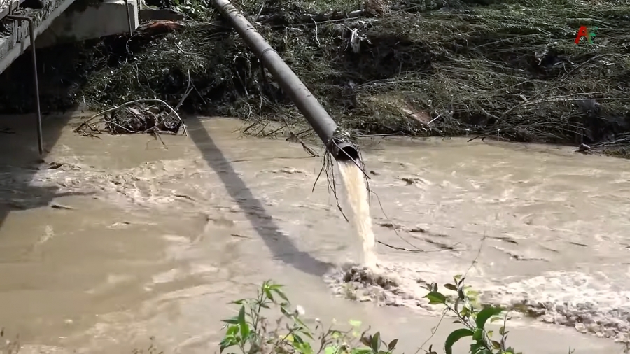 Водоснабжение в пострадавших от наводнения районах Сухума восстановлено
