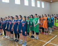 Состоялось открытие первенства Сухума по баскетболу среди юношей и девушек, посвященного 30-летию Победы