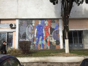 В Сухуме отреставрировали мозаичное панно