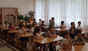 В детском саду «Алиас» состоялся открытый урок