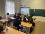 Сотрудники МЧС провели курс лекций о землетрясениях для учеников сухумской СШ № 3