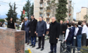 Беслан Эшба почтил память погибших в мартовской операции по освобождению столицы от грузинских войск