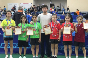 Сухумская команда по настольному теннису завоевала второе место во II туре краевых соревнований в Славянске-на-Кубани
